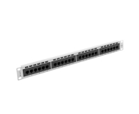 Lanberg Patchpanel 24p 19" 1U UTP 6 (szary) - 457378 - zdjęcie 3